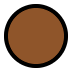 brown circle