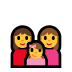 family: woman, woman, girl